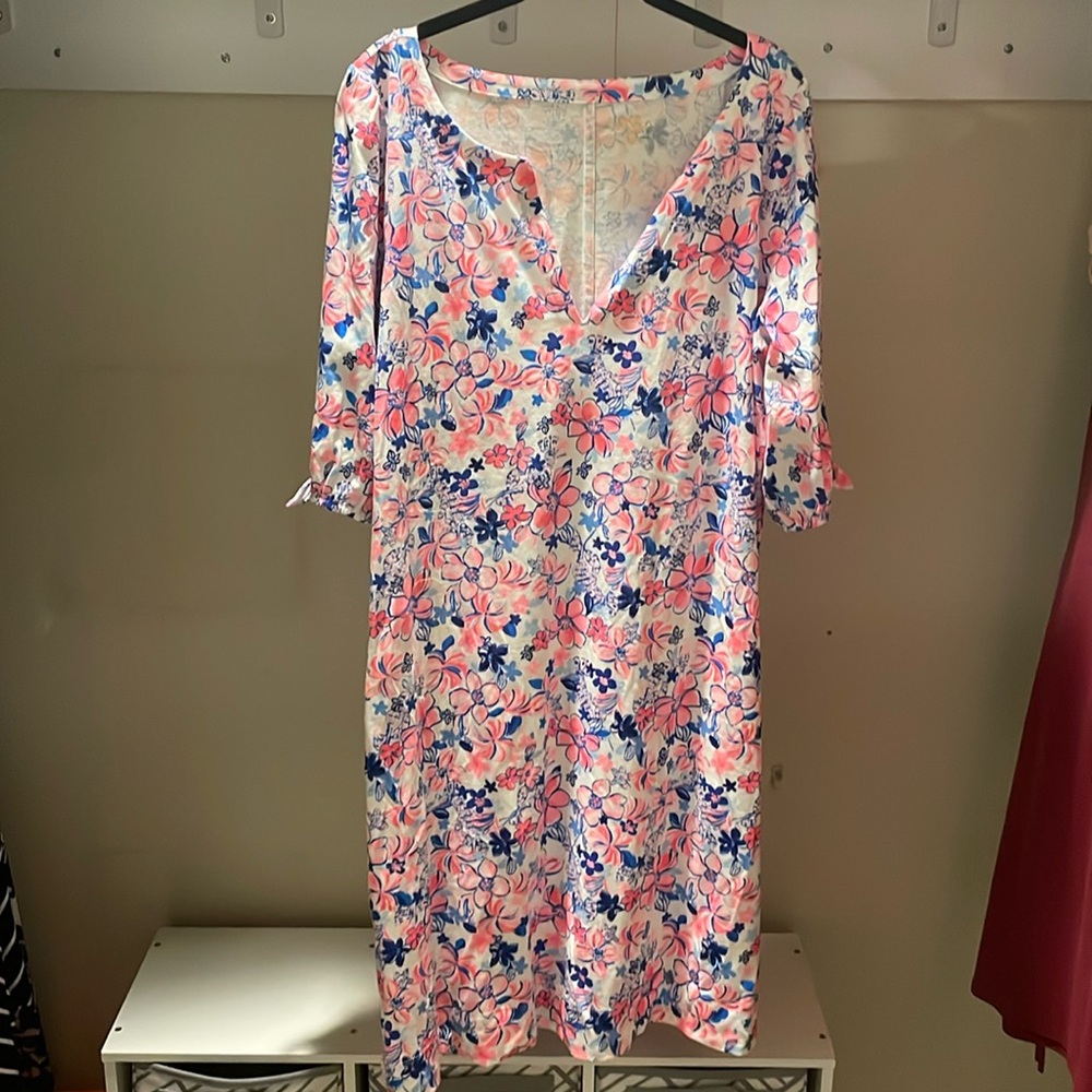 Lilly Pulitzer Easley dress lobster print